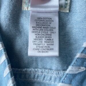 Susan Bristol Vintage 1990s Denim Vest Women's XL Blue